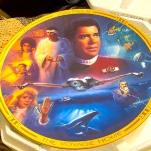 The Hamilton Collection Star Trek The Movies Plate Collection